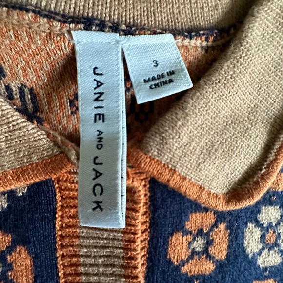 Janie & Jack Floral Dress 3T - Picture 2 of 6